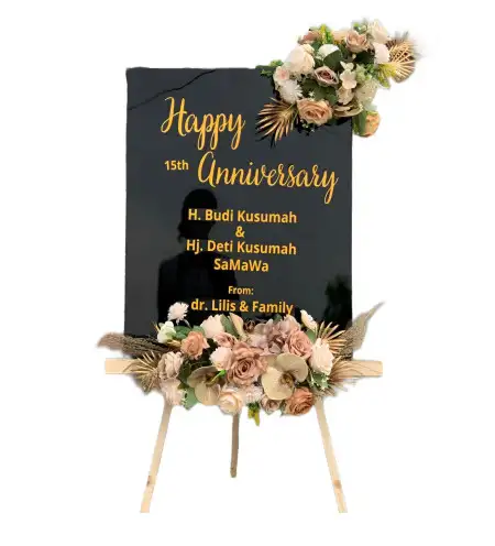 Papan Bunga Akrilik Mori Atas